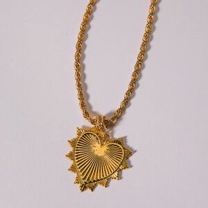 Logan Tay Twinkle Heart Necklace